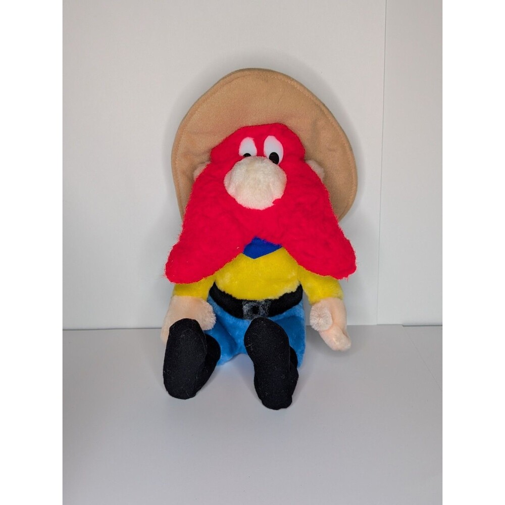 Vintage 1987 Yosemite Sam Plush Doll Warner Bros. Mighty Star Looney Tunes